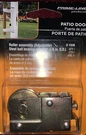 Sliding Glass Dr Rlr Stl 1-1/4,NO D1526, Prime Line Products. Fixed Price $17.88.