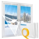 2 Pcs Window Plastic Insulation Kit 47'' X 63'', Covering F.... Fixed Price $22.39.