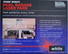 Maxsa 37313-RS Right Dual Laser Parking Guide For Garage. Fixed Price $19.99.