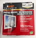 Frost King Premium 84"X110" In/outdoor Patio Xl Window Insulation Kit V8612. Fixed Price $18.99.