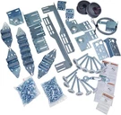 Garage Parts Installation Bundle Kit Set For 16' By 7' Feet Overhead Doors. Fixed Price $113.99.