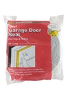 Md Building 03822 White Vinyl Strip Garage Door Seal Top And Sides 30' Long. Fixed Price $15.99.