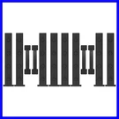 Pack Magnetic Garage Door Decorative Hardware, 12 Pieces Rectangle D.... Fixed Price $48.59.
