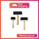 Yyaaloa 3 Pack Rubber Brayer Rollers 1.4/2.4/4 Inch Art Craft For. Fixed Price $10.03.