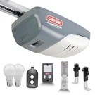 Genie 3022-LED Chainmax 1000 Essentials Garage Door Opener, 140V Motor, Ch.... Fixed Price $295.51.
