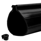 Garage Door Seals - 9 Ft Fit For Clopay Single Slot Rubber Bottom.... Fixed Price $29.00.