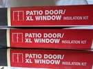 Lot 2 Frost King Patio Door/xl Window Insulation Kit Indoor Outdoor 84 110. Fixed Price $9.99.