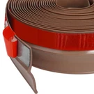 Fosluoc Garage Door Seal Top And Sides 34'L X 2.2"W 0.13"H, Brown. Fixed Price $46.84.