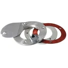 Supply Exhaust Port,latching IN,1/4 In. Doors EL414 Aluminum. Fixed Price $190.38.