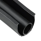 Myfully Garage Door Bottom Seal Rubber 1/4 Inch T-end, 20FT Long, Black. Fixed Price $45.99.