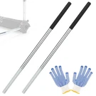 Boodvon 2 Pcs Winding Bars For Garage Door Torsion Spring With Non-slip.... Fixed Price $19.65.