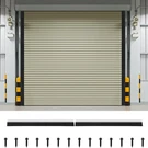 3"ROLL Up Garage Brush Seal For Side 8FT Long Heavy Duty Door Nylon. Fixed Price $81.22.