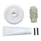 & Sprocket Assembly With Worm Gear, Grease, Motor Shaft Bearings. Fixed Price $13.94.