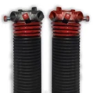 Dura-lift Garage Door Torsion Spring Red Left+right Wound Pair 0.225 X 27". Fixed Price $122.65.