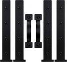 Magnetic Decorative Garage Door Accents Faux Hinges Handles Hardware Kit, Black. Fixed Price $25.95.