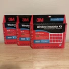 3M Indoor Extra Large Window Insulator Kit 6'8"X19.5' - Lot Of. Fixed Price $30.00.