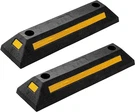 Zone Tech Heavy Duty Rubber Parking Guide - 2 Pcs Premium Scratch & Dent. Fixed Price $28.18.