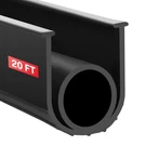 Natgai 20FT Garage Door Seal Bottom Rubber, Epdm Weatherproof Strip, Universa.... Fixed Price $50.12.