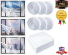 3 Set 75 X 79 Inch Window Insulation Kit Plastic For Winterizin.... Fixed Price $76.99.