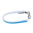 Uhanbut 2PCS 18 Inch Car Led Strip Lights, 45CM/WHITE&AMBER,. Fixed Price $6.04.