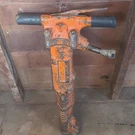 Orange Pneumatic Demolition Jackhammer Industrial Breaker. Fixed Price $300.00.