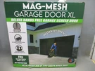 Mag-mesh Garage Door Screen Magnetic Heavy Duty Mosquito Insects 16X7FT. Fixed Price $29.95.