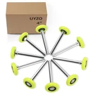 6200ZZ Quiet Garage Door Rollers Bearing Nylon 4" Stem, Gr.... Fixed Price $40.34.