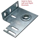 Garage Door Commercial End Bearing Bracket 3/8 Shaft Offset 7 X 5" 11GA. Fixed Price $26.10.