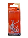 Hillman Square Bend Hooks 1" 12PC Zinc Hardware Essentials 852425. Fixed Price $5.95.
