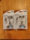 Pair National Hardware N332-825 Handrail Bracket Satin Nickel Finish. Fixed Price $12.99.