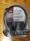 Cyber Acoustics AC-401 Stereo Headset W/ Microphone. Fixed Price $14.99.