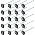 Sheutsan 20 Pack Inch Black Nylon Garage Door Rollers, Sealed .... Fixed Price $57.73.