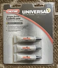 Genie Screw Driver Lubricant For Garage Door Openers 3 Pack, New In Sealed. Fixed Price $12.99.