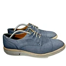Mr B's Mens Casual Leather Shoes Fashion Sneakers Size 11 Blue Cap Toe Job Dress. Fixed Price $22.40.