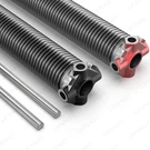 Durable 2" Garage Door Torsion Springs Set With Wrench Bars - 18,000 Cycles. Fixed Price $149.99.