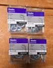 Hillman Screw Eyes Hooks Zinc #0 X 2-7/8" 24PC Lot (4 Packs). Fixed Price $33.15.