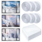 3 Set 75 X 79 Inch Window Insulation Kit Plastic For Winterizin.... Fixed Price $49.50.