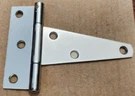 10X Lot 4"X3.5" Heavy Duty Zinc Plated Steel Strap Hinge Door Gate Shed Fence. Fixed Price $29.92.