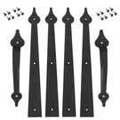 Homode Decorative Garage Door Handles, Faux 4 HINGES+2 Black. Fixed Price $28.98.