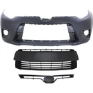 Garage-pro Front Bumper Cover Kit For Toyota Corolla 2014-2016 Fits Ce/l/le/le. Fixed Price $237.77.