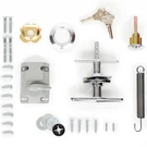 Garage Door Lock Kit, Handle Cylinder With Key, Opener, Ga.... Fixed Price $56.73.