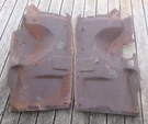 1953 1956 Era Ford Pickup Truck Inner Front Fender Pair Originals Patina. Fixed Price $149.00.