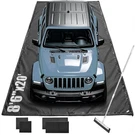 Containment Mat Garage Floor For Suv Snow Mud Rain Compact Size 8'6"X20'. Fixed Price $89.90.