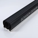Garage Door Bottom Seals Weather Stripping Rubber With Aluminum Tracks Retainer. Fixed Price $65.45.