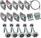 Surpass Garage Roller/hinge/top Bracket/wire Rope (for 7' Height Doors). Fixed Price $47.40.