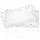 Zone Tech 2 Pack Clear License Plate Covers Tag Frame Bubble Shield. Fixed Price $9.79.