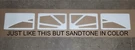 Ideal Garage Doors Sandtone Sunset 503 Window Inserts/short Panel Of 4. Fixed Price $104.97.