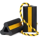 Ouleme Heavy Duty Rubber Wheel Chock 1 Pair Non-slip Tire Block Rope Rv Camper. Fixed Price $34.48.