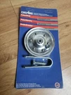 Genie 4" Garage Door Pulley/hook Glavanized Steel Strap Axle Bolt. Fixed Price $24.99.