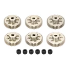 Rebower 6PCS 48P Pinion Gear Set 36T 37T 38T 39T 40T 41T For 3.175 Mm Shaft A.... Fixed Price $28.01.